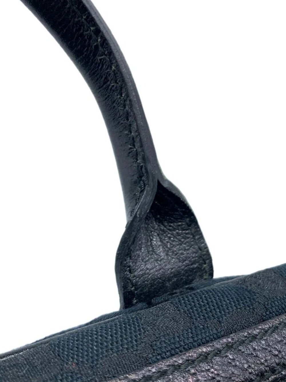 GUCCI Princey, GG pattern 161720 Navy Black Leather - Shoulder Bag - Picture 8 of 15